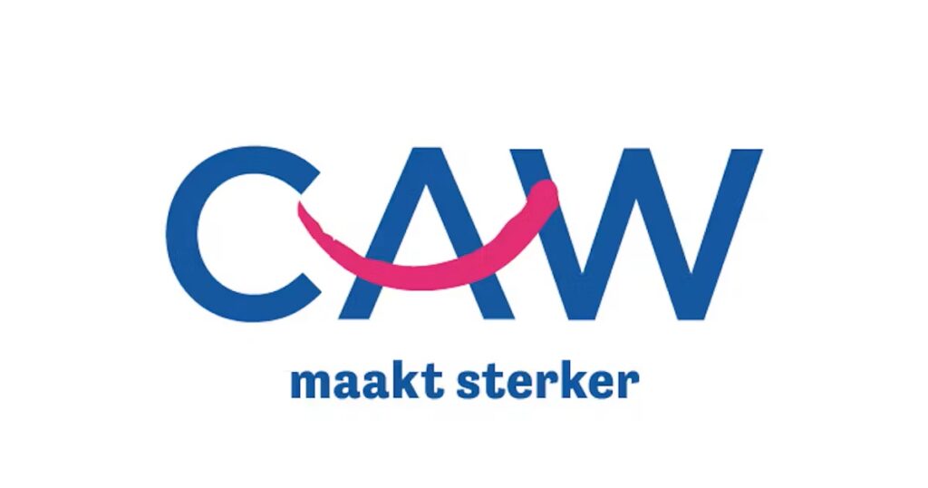 Logo CAW - maakt sterker